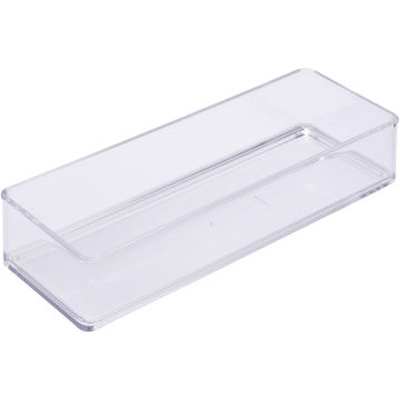 Sensea Cosmetic Storage Box Transparent W9cmxD22.5cmxH5cm