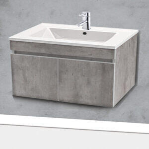 Wall Hung Combo Ref 90X46X47 Grey