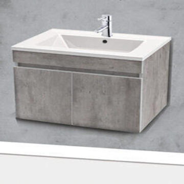 Wall Hung Combo Ref 90X46X47 Grey