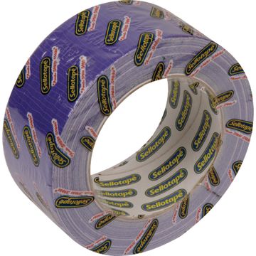 SELLOTAPE DUCT TAPE FLSCNT PURP 48MMX20M