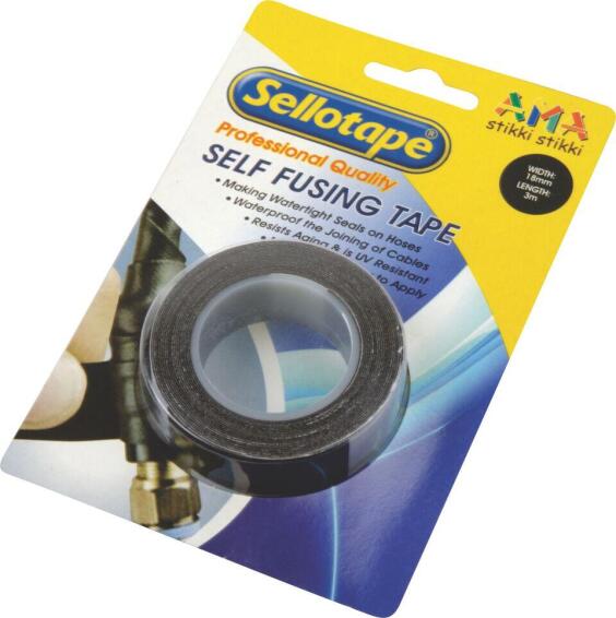 SELLOTAPE SELF FUSING TAPE 18MMX3M