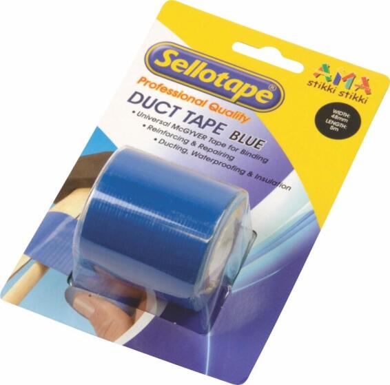 SELLOTAPE DUCT TAPE BLUE 48MMX5M