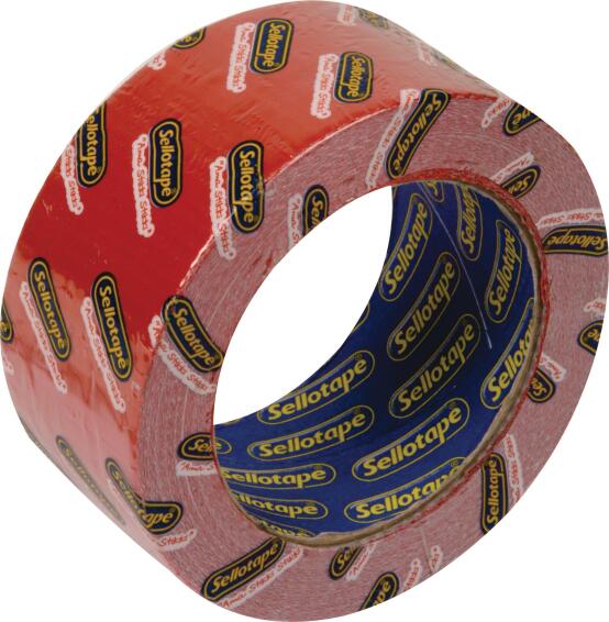 SELLOTAPE DUCT TAPE RED 48MMX25M