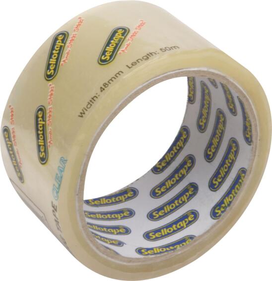 CLEAR TAPE DIY PACKAGING TAPE 48MMX50M