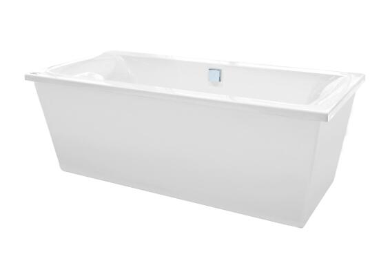 Melissa Freestanding Bathtub White Acrylic W80cmxD170cmxH47cm