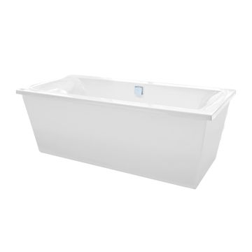 Melissa Freestanding Bathtub White Acrylic W80cmxD170cmxH47cm