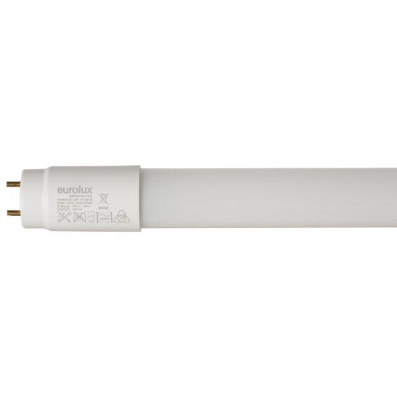Eurolux T8 G13 LED Tube Light Bulb Cool White 24W
