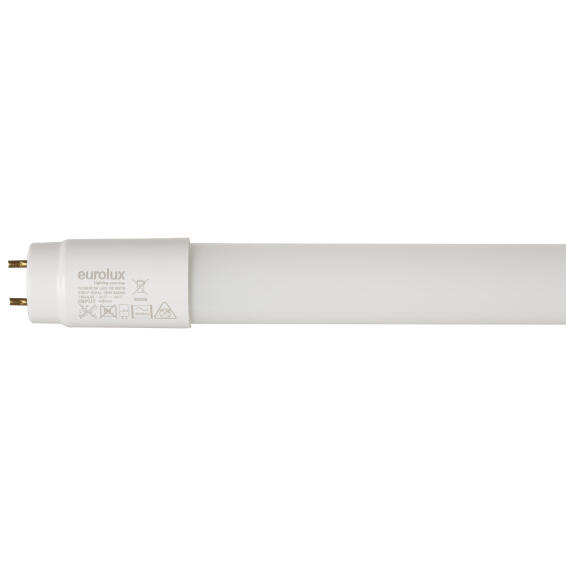 Eurolux T8 G13 LED Tube Light Bulb Cool White 18W