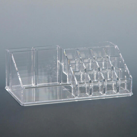 Creative options Medium Tidy Box Heavy Duty plastique transparent compartiments de rangement 