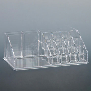 Sensea Beauty box for Lipstick Clear W22.1cmxD12.7cmxH8.1cm