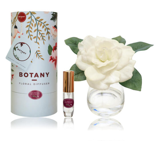 BOT 1 GARDENIA WH-ORIENTAL BOUQBLU BOX
