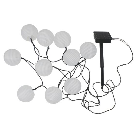 Solar Led Garland 10 Balls IP44