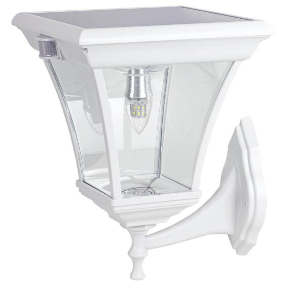 Inspire Solar Wall Light White Cool White IP44