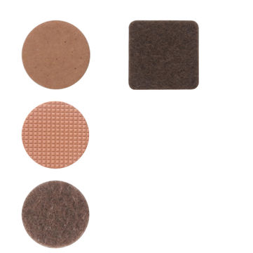 Adhesive furniture felts various sizes 175pc 1st price