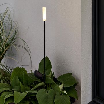 Inox Solar Garden Spike Beacon Light with Swing Effect