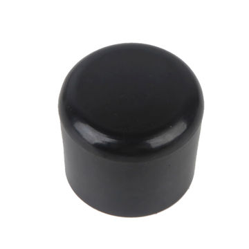Furniture glides black plastic cup 12mm 8pc standers