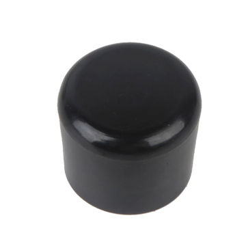 Furniture glides black plastic cup 14mm 4pc standers