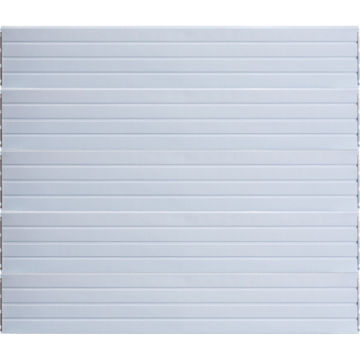 GARAGE DOOR QUATTRO SNOW WHITE DOUBLE
