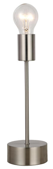 Brightstar Table Lamp Satin Chrome 1xE27(not included)