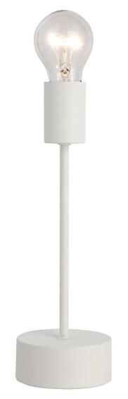 Brightstar Table Lamp White 1xE27(not included)