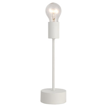 Brightstar Table Lamp White 1xE27(not included)