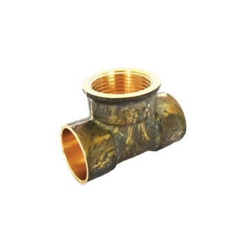 CAPILLARY FEMALE TEE 15MM CXCXF PP