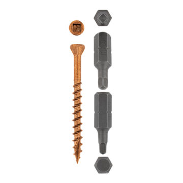 EUREKA DECKING SCR SMTH SHK 4.0X50MM Q50