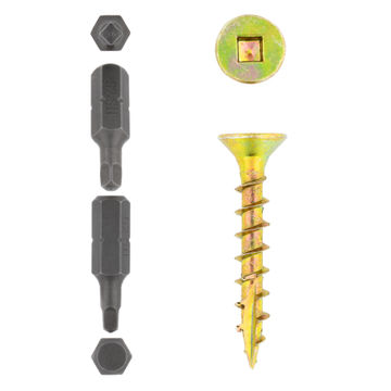EUREKA CUT-SCR FULL THR YP 4.5X30MM Q25