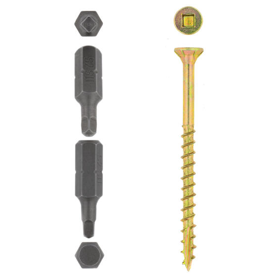 EUREKA CUT-SCR SMTH SHK YP 4.0X60MM Q25