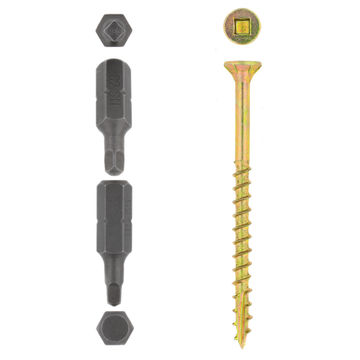 EUREKA CUT-SCR SMTH SHK YP 4.0X60MM Q25