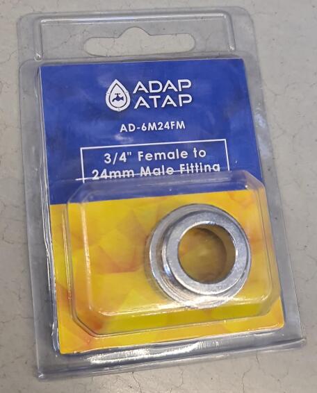 3/4 FI TO 22MM TAP ADAPTER