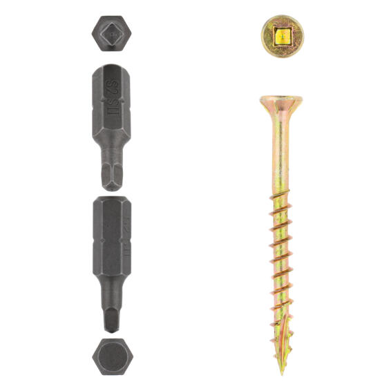 EUREKA CUT-SCR SMTH SHK YP 4.0X50MM Q60