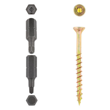 EUREKA CUT-SCR SMTH SHK YP 4.0X50MM Q60