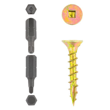 EUREKA CUT-SCR FULL THR YP 5.0X30MM Q75