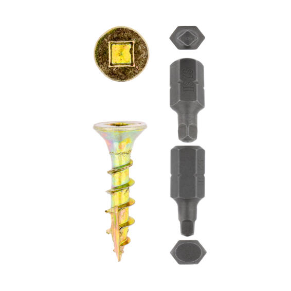 EUREKA CUT-SCR FULL THR YP 4.0X20MM Q100