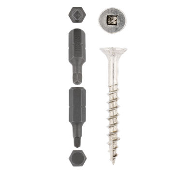 EUREKA CUT-SCR STAINLESS ST 4.5X40MM Q16