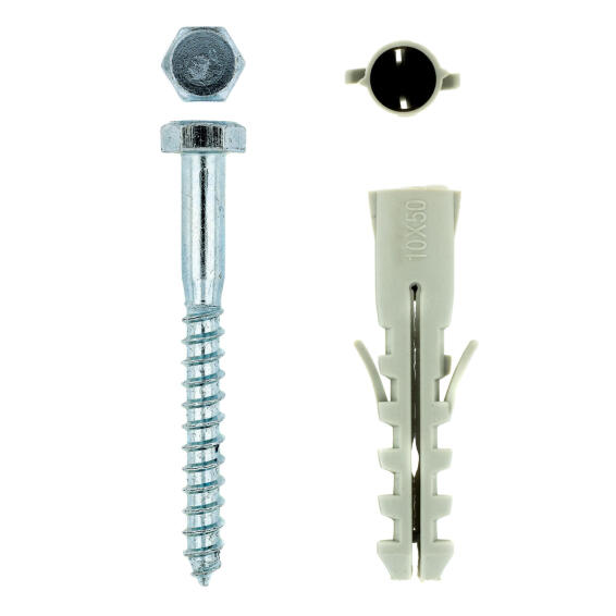 EUREKA COACH SCREW & PLUG 8X75MM P10 Q5