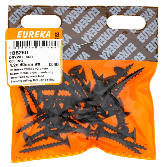 EUREKA DRYWLL SCR CEILING 4.2X40MM Q40