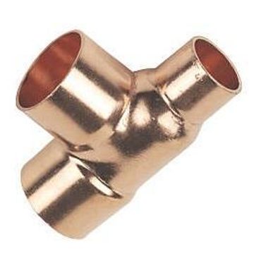 CAPILLARY TEE RED 22X15X22MM PP