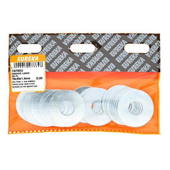 EUREKA WASHER LARGE ZP 16X45X1.5MM Q20