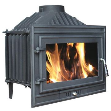 Fireplace Free Standing MEGAMASTER Andiron Cast Iron 14KW