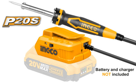 soldering iron cordless INGCO 20v bare