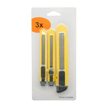 NO NAME 3PCS CUTTERS PLASTIC