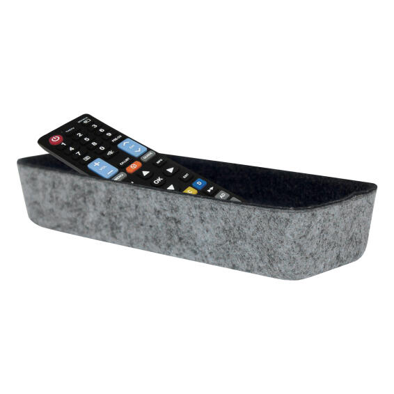 Storage Drawer Organizer Felt Dark Grey Small W26xh4.5cm