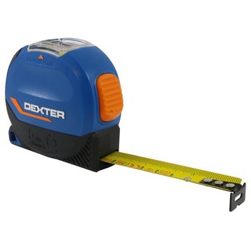 DEXTER L2 5M MEASURING TAPE WITH WINDOW
