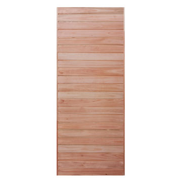 EXT DOOR HORIZONTAL SLATS HW