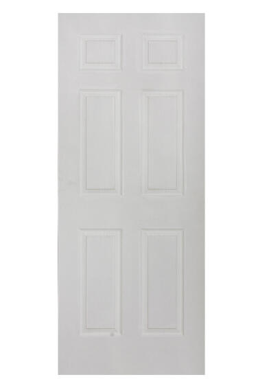 Interior door hollow core deep moulded 6 panel white-w813xh2032mm