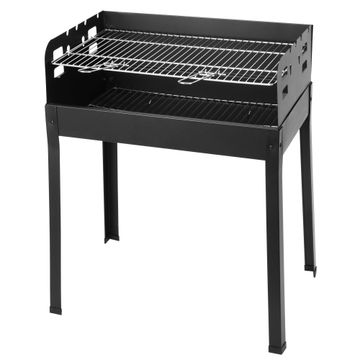 BARBECUE BASICA BRAAI STAND 4 LEGS BLACK L63cmxW37cm