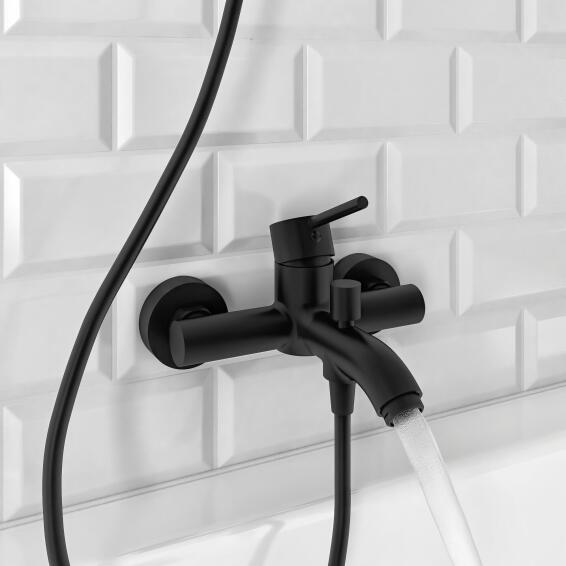 Sensea Mia Bath Mixer Black 