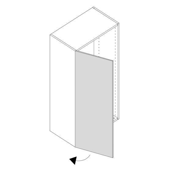 Delinia Kitchen Door Oxford Dove Grey L30Cm X H103Cm